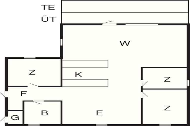 6 Person Holiday Home In N Rre Nebel Nørre Nebel Zewnętrze zdjęcie